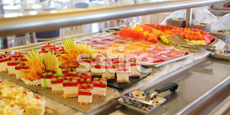 PORT CANAVERAL, FL - Royal Caribbean's Harmony of the Seas was caught unprepared when self-serve buffet dining returned on board, and the storied cruise liner ran out of food.