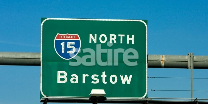 BARSTOW, CA - A family of 4 recently moved Barstow to the top of their summer vacation planning list. According to the father, it's so much more than just a place to use the Bathroom before continuing on to Las Vegas.