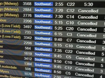 NEW YORK CITY, NY - With thousands of canceled flights, it's clear there is only one culprit for Southwest Airlines' post-Holiday woes: Elon Musk.