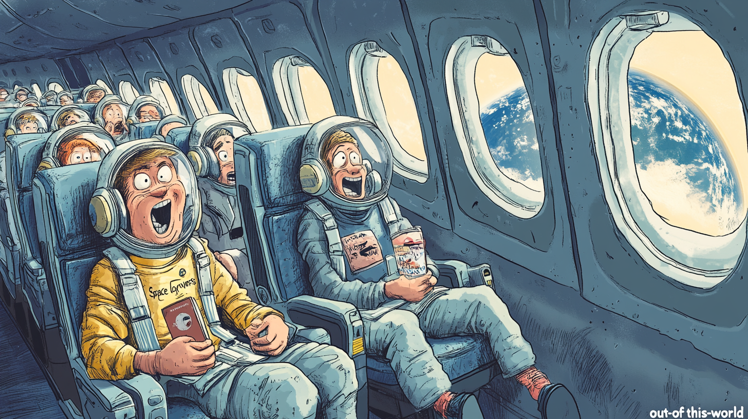 Image for Frequent Flyer Reactions: "It's Out of This World... I Guess?"