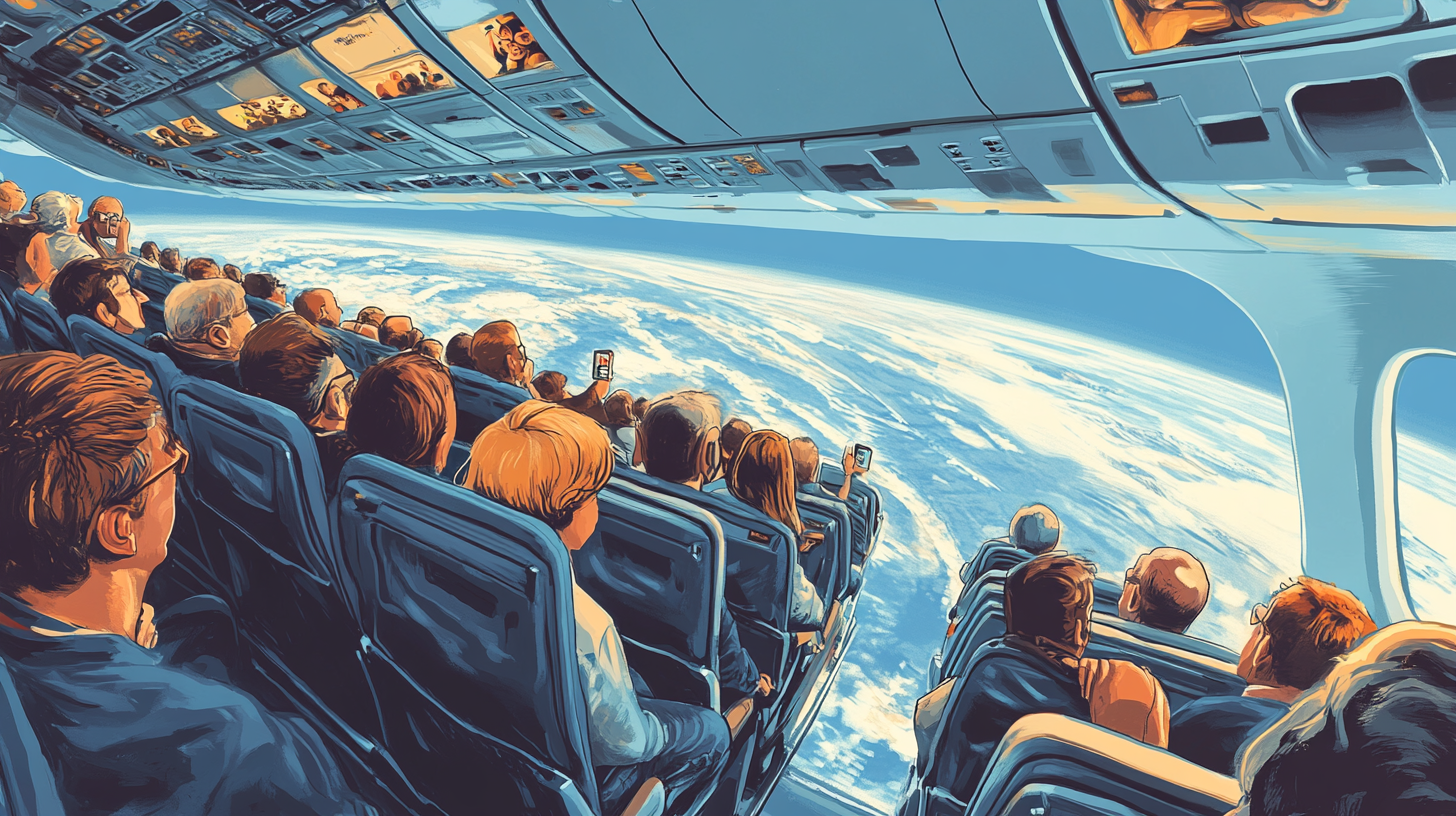 Image for Because Who Needs Space When You Have a Boeing 737?