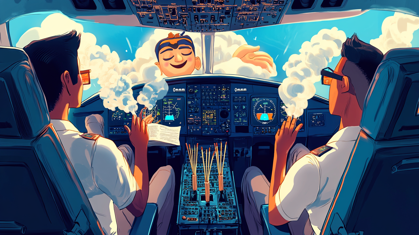 Image for "Ommmm" is the New "Mayday": Pilots to Lead In-Flight Meditation Sessions