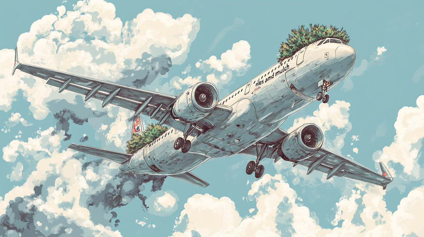 Image for Frequent Flyers Rejoice: Earn Miles and Mulch