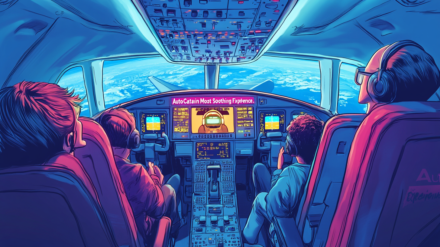 Image for Auto-Captain's Landing Announcements Rated "Most Soothing" by Terrified Travelers robotic-calm 